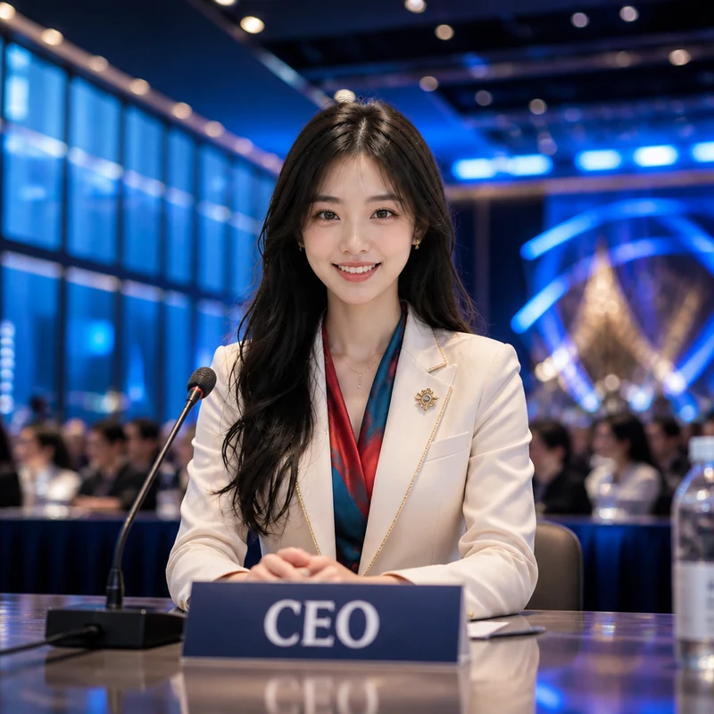 商务发布会 · AI 女性风格预览