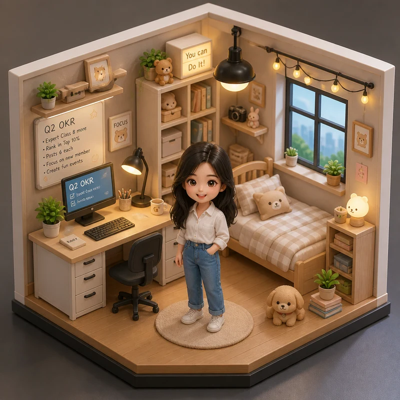 微缩场景 · AI 女性风格预览