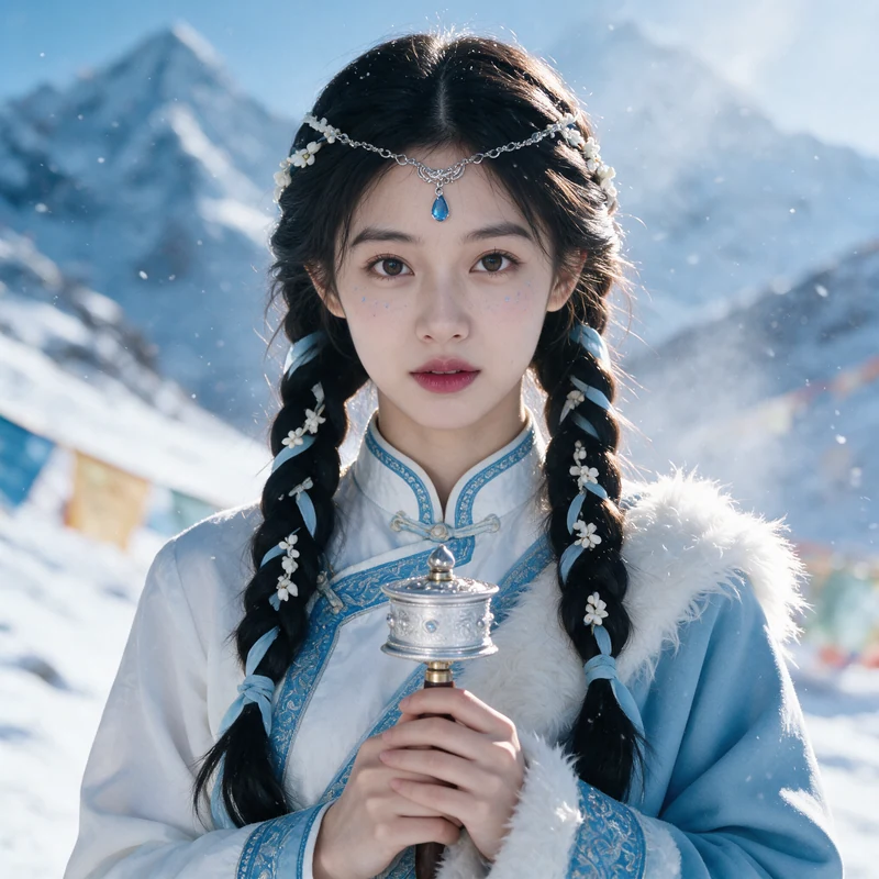 冰雪藏族 · AI 女性风格预览