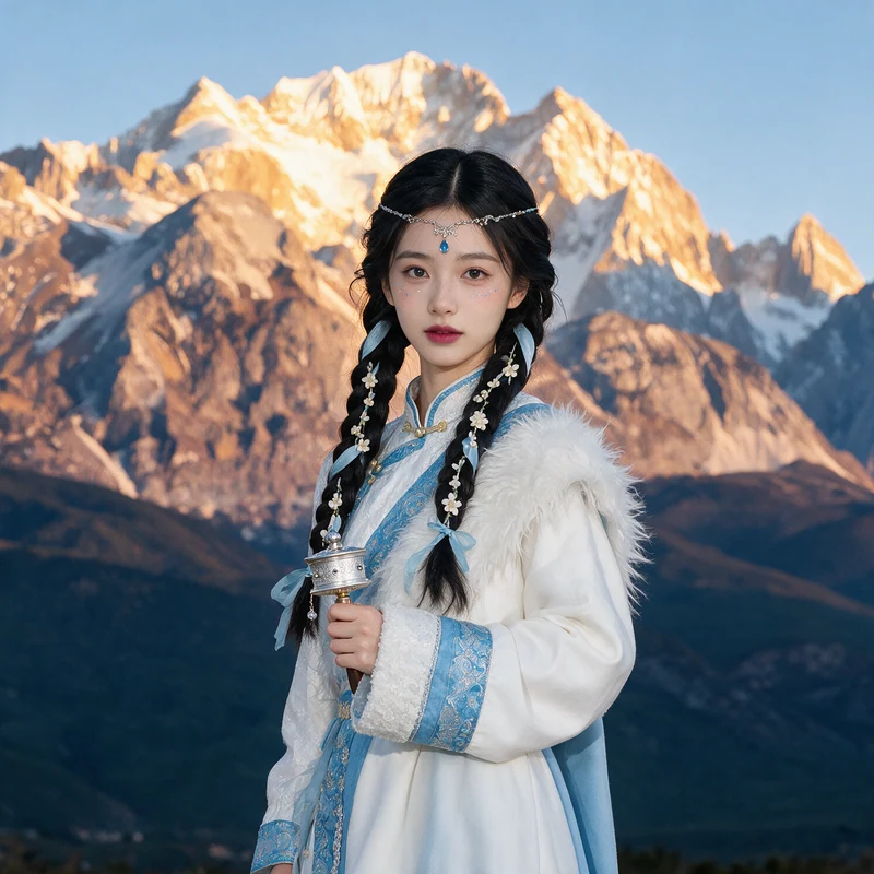 玉龙雪山 · AI 女性风格预览