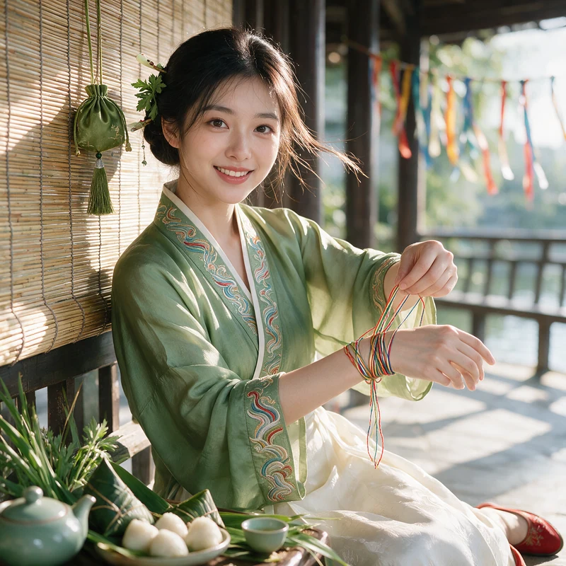 端午祈福 · AI 女性风格预览