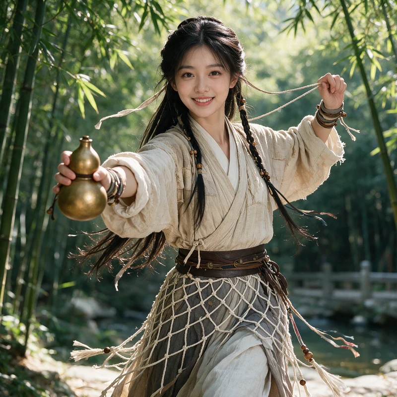 竹影侠客 · AI 女性风格预览