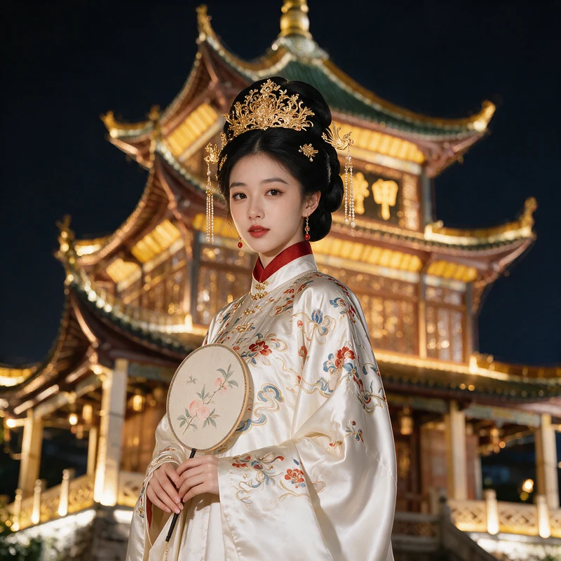 甲秀楼-汉服 · AI 女性风格预览