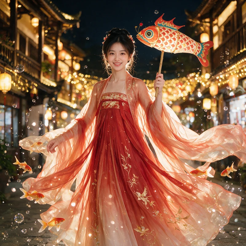 汉服锦鲤 · AI 女性风格预览