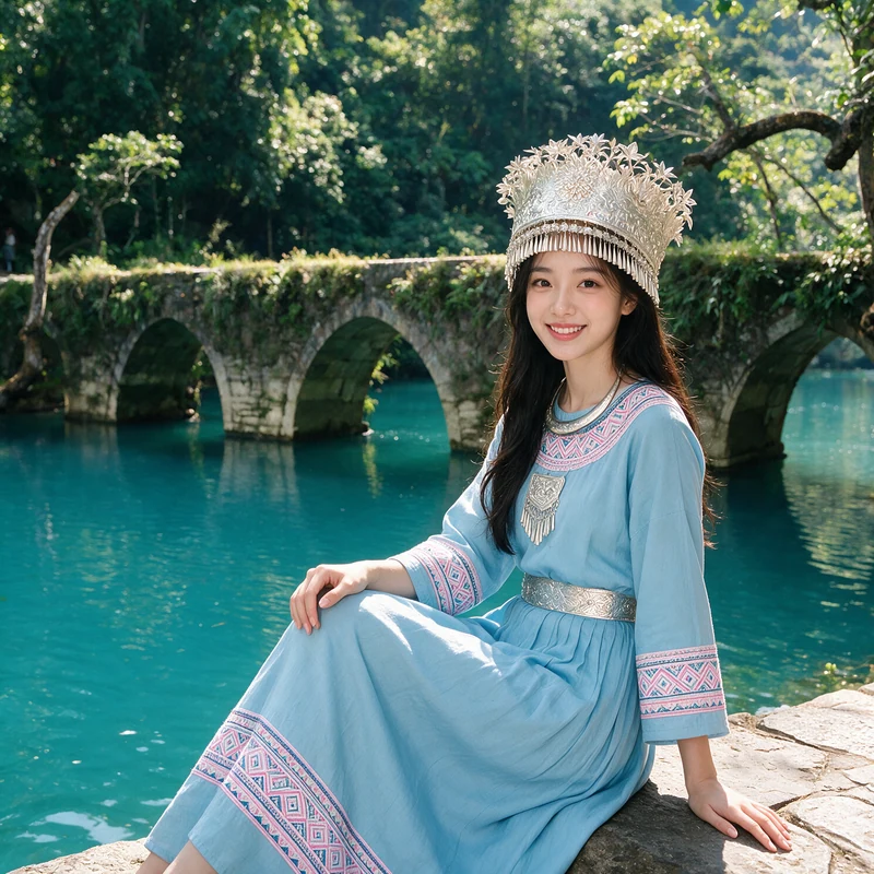 小七孔旅拍 · AI 女性风格预览